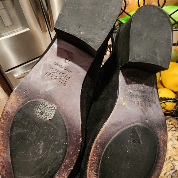 Eileen Fisher suede mule - Picture 2 of 3